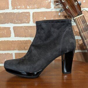 Ron White Faux Suede Bootie (NWOT)